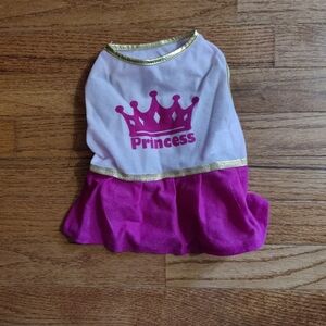 Puppy Princess Dress Size Large up 20 Lbs